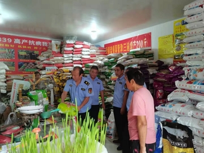 虞姬鎮(zhèn) 規(guī)范農(nóng)業(yè)生產(chǎn)，強(qiáng)化種子經(jīng)營，助力鄉(xiāng)村振興